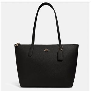Coach Zip Top Tote
